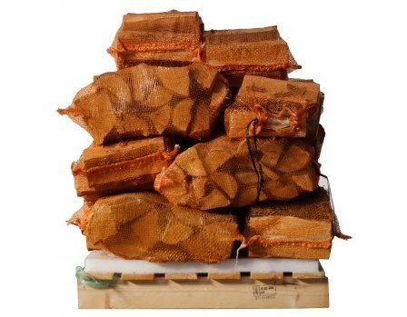 1-1-1 Birken-Brennholz 25 cm – 15 Säcke à 8 kg (120 kg) trocken und ofenfertig – Bild 1