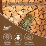 Best for Home Eichen-Kaminholz 25 cm / 33 cm – Bild 2