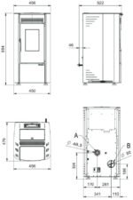 La Nordica Extraflame Ketty 5.0 6,5 kW Weiß – Kompakter Pelletofen mit hoher Effizienz – Bild 7